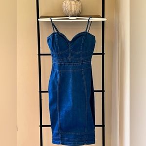 Denim Midi Dress